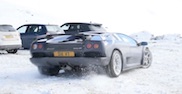 Movie: Lamborghini Diablo VT in the snow